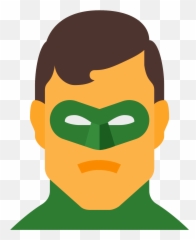 Green Lantern Dc Icon - Greenlantern Movie Heroes Face Flat Icon Emoji,Green Lantern Emoji