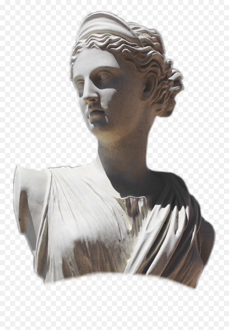 Diana Of Versailles Sculpturalbust White Statue Sculpt - Bronze Sculpture Emoji,Statue Emoji