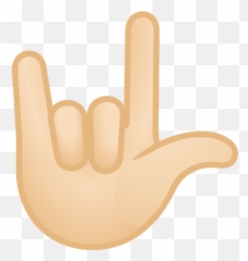 Love You Gesture Light Skin Tone Icon - Sinal De Te Amo Emoji