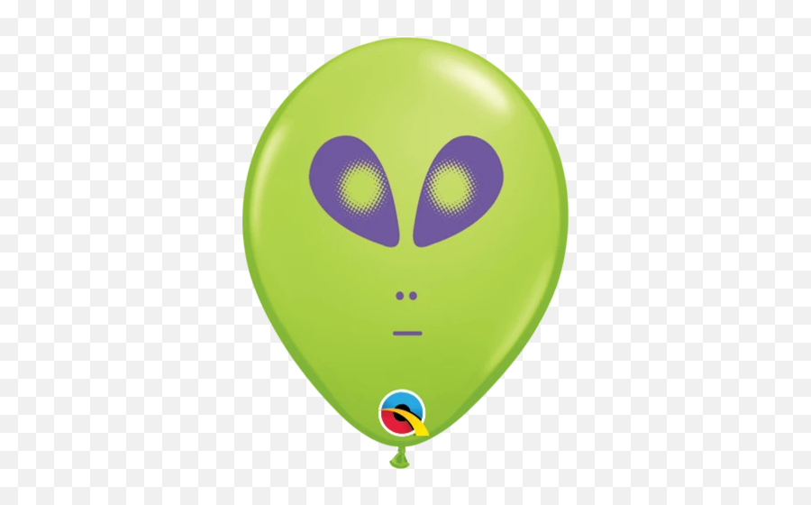 Smiley Faces - Qualatex Emoji,Alien Face Emoticon
