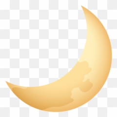 Crescent Moon Icon - Moon Emoji,Crescent Moon Emoji Png