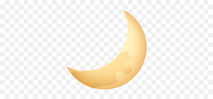 Crescent Moon Icon - Moon Emoji,Crescent Moon Emoji Png