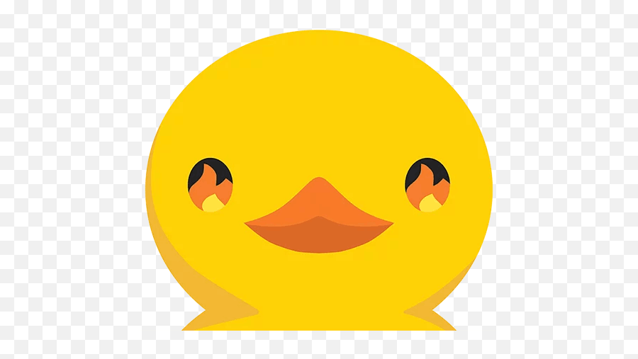 Rubber Stickers Set For Telegram - Duck Emoji,Rubber Ducky Emoji