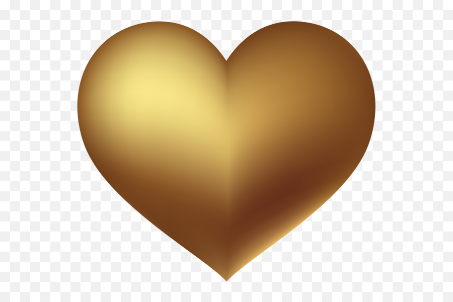 Heart Png Images With Transparent Background - Transparent Background Gold Heart Png Emoji,Golden Heart Emoji