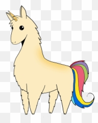 Pin - Lama Unicorn Emoji,Alpaca Emoji