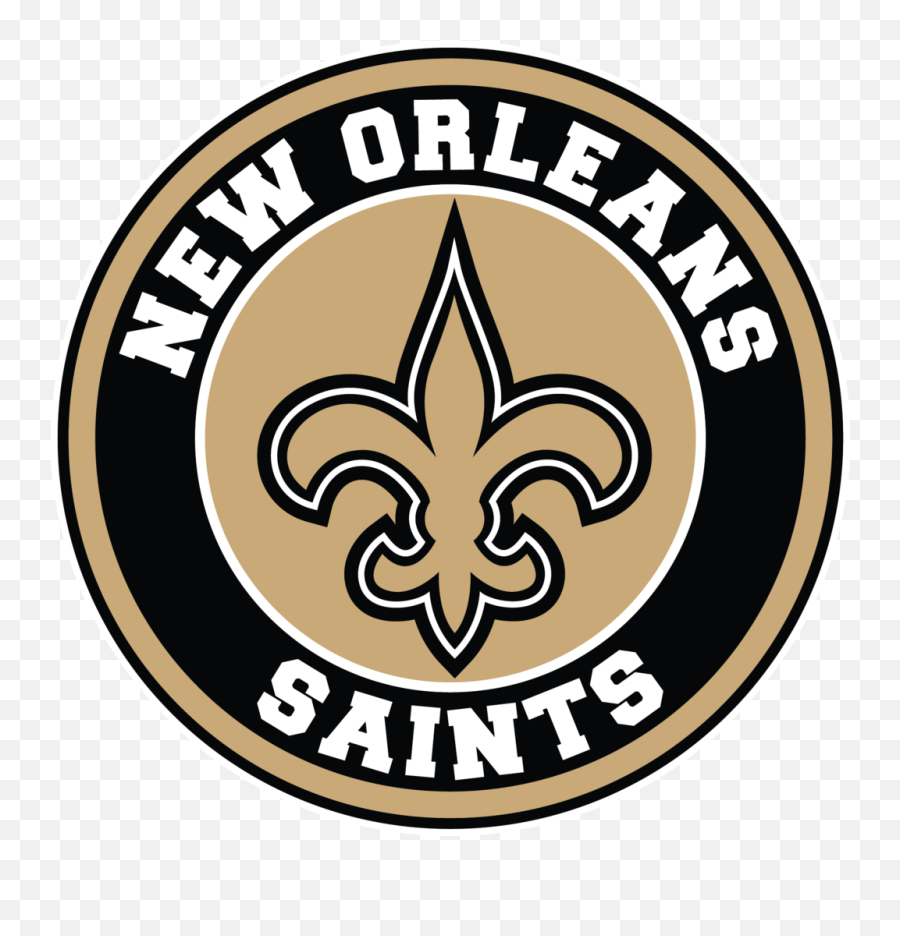 New Orleans Saints Logo U0026 Free New Orleans Saints Logopng - New Orleans Saints Logo Png Emoji,New Orleans Saints Emoji