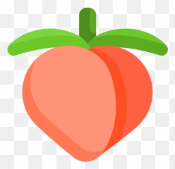 Peach Icon At Getdrawings - Clip Art Emoji,Peaches Emoji