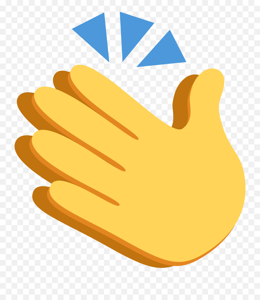 Clap Clipart Round Clap Round - Clip Art Emoji,Clap Emoticon