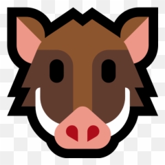 Emoji Image Resource Download - Wild Hogs Emojis Transparent