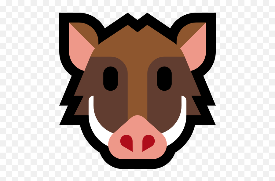Emoji Image Resource Download - Wild Hogs Emojis Transparent,Boar Emoji