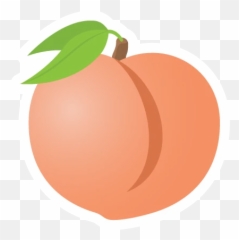 Emoji Sticker Set 1 - Peach Emoji Transparent,Emoji 1