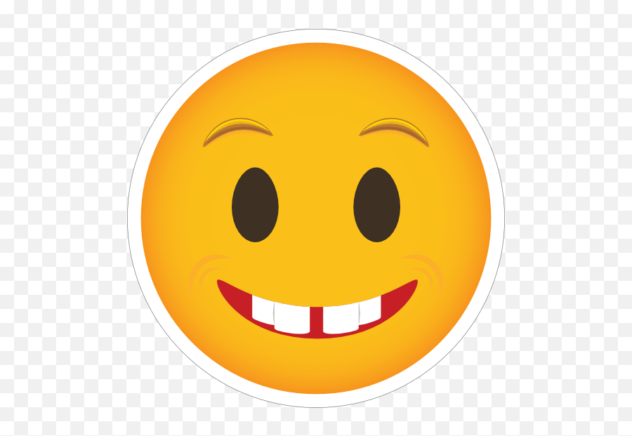 Phone Emoji Sticker Grinning - Smiley,Grinning Emoji