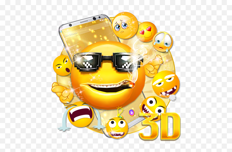 3d Emoji Theme Aplikacije Na Google Playu - Smiley,Rasta Emoji