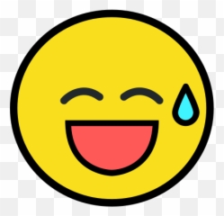 Sweat Linear Flat Icon Png And Vector For Free Download - Oops Sweating Emoji