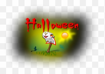 Halloween Signpost Vector Illustration - Graphic Design Emoji