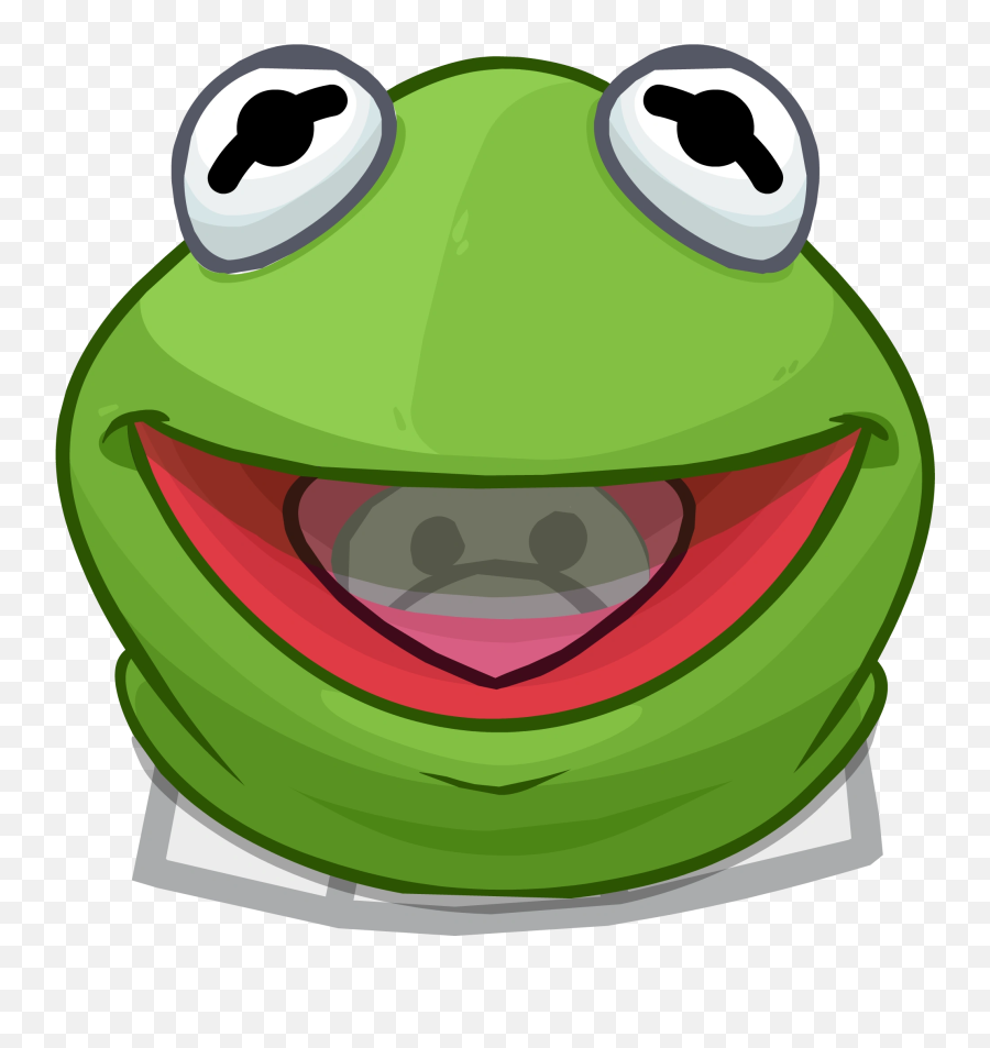 The Frog Head - Club Penguin Kermit Head Emoji,Kermit The Frog Emoji