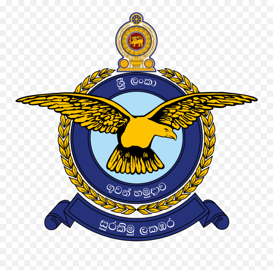 Badge Of The Sri Lanka Air Force - Sri Lanka Air Force Emblem Emoji,Uk Flag Emoji