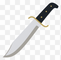 Knife Clipart Picture - Transparent Dagger Emoji