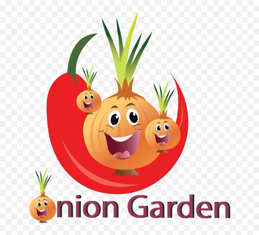 Marketing Logo Design For Onion Garden - Cartoon Emoji,Onion Emoticon