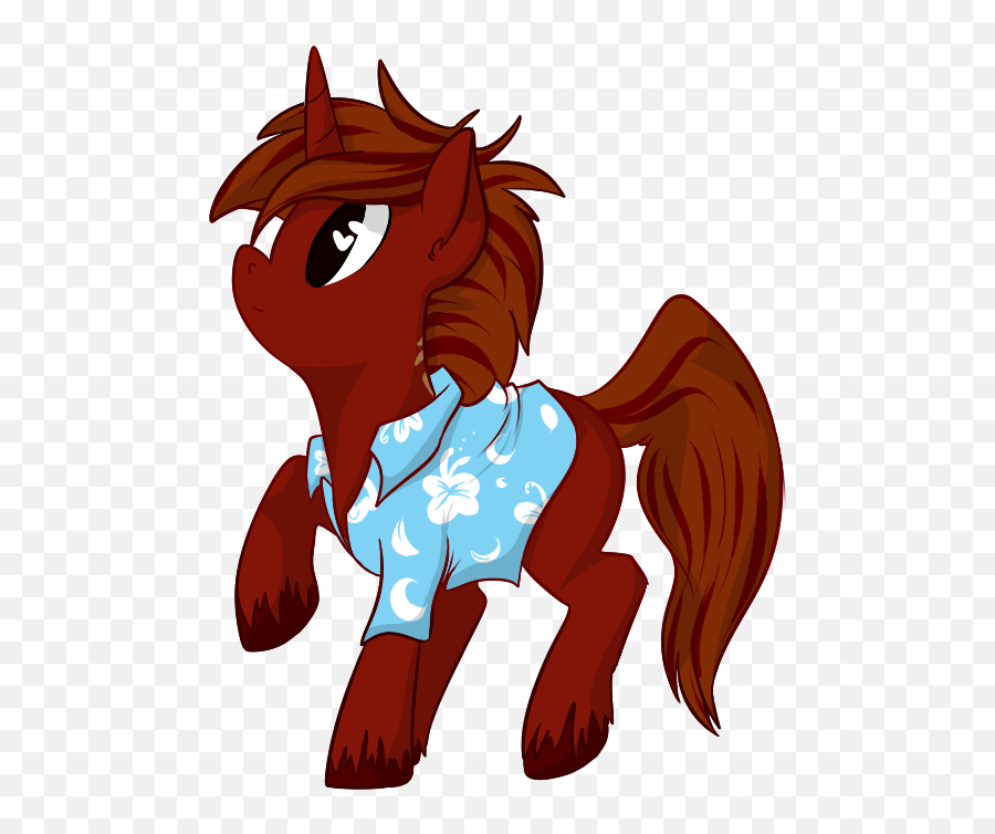 Clothes Hawaiian Shirt Heart Eyes Oc - Cartoon Emoji,Hawaiian Emojis