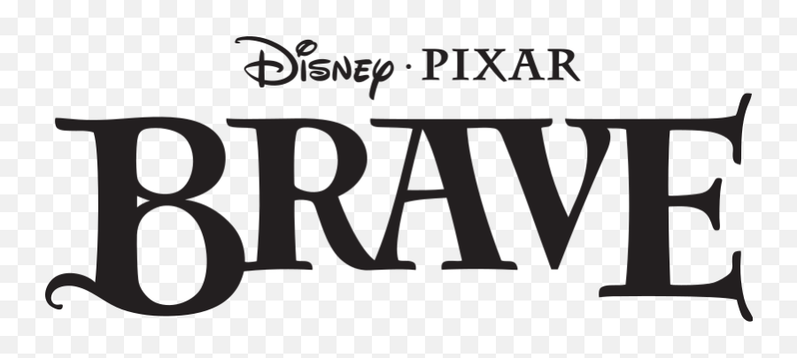 Brave Logo Black - Walt Disney Brave Logo Emoji,Disney Emoji Characters