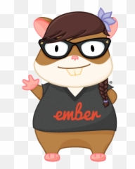 The Ember - Ember Js Emoji,Hamster Emoji