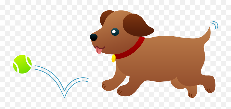 Clipart Dog Yorkie Clipart Dog Yorkie - Dog Playing Fetch Clipart Emoji,Cute Dog Emoji