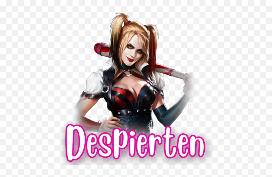 Harleyquinn Stickers For Whatsapp - Harley Quinn Batman Arkham Knight Emoji,Harley Quinn Emoji