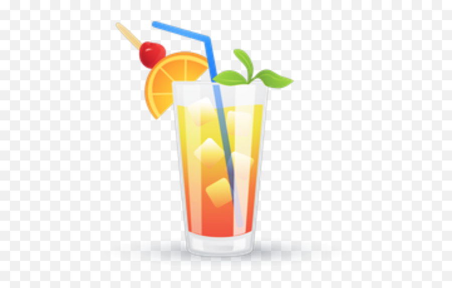 Drinks Coctail Tropical - Cool Drinks Vector Png Emoji,Tropical Drink Emoji