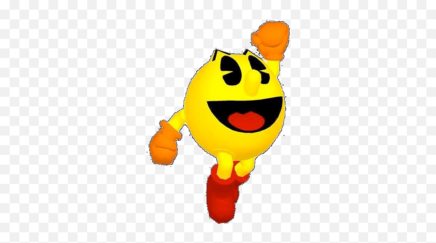 Game Review Atari Pac - Man For Atari 2600 Pac Man Happy Emoji,Arms Up Emoticon