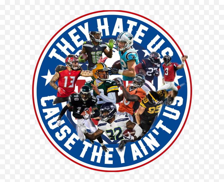 Haters Hatersgonnahate Fantasyfootball Nfl Football Lea - Emblem Emoji,Fantasy Football Emoji
