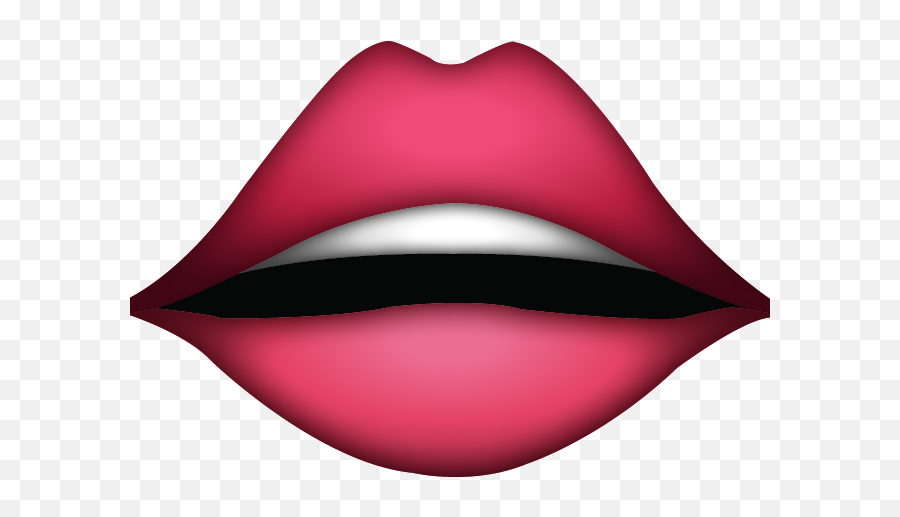 Lips Emoji Png Picture - Lips Emoji,Kissing Lips Emoji