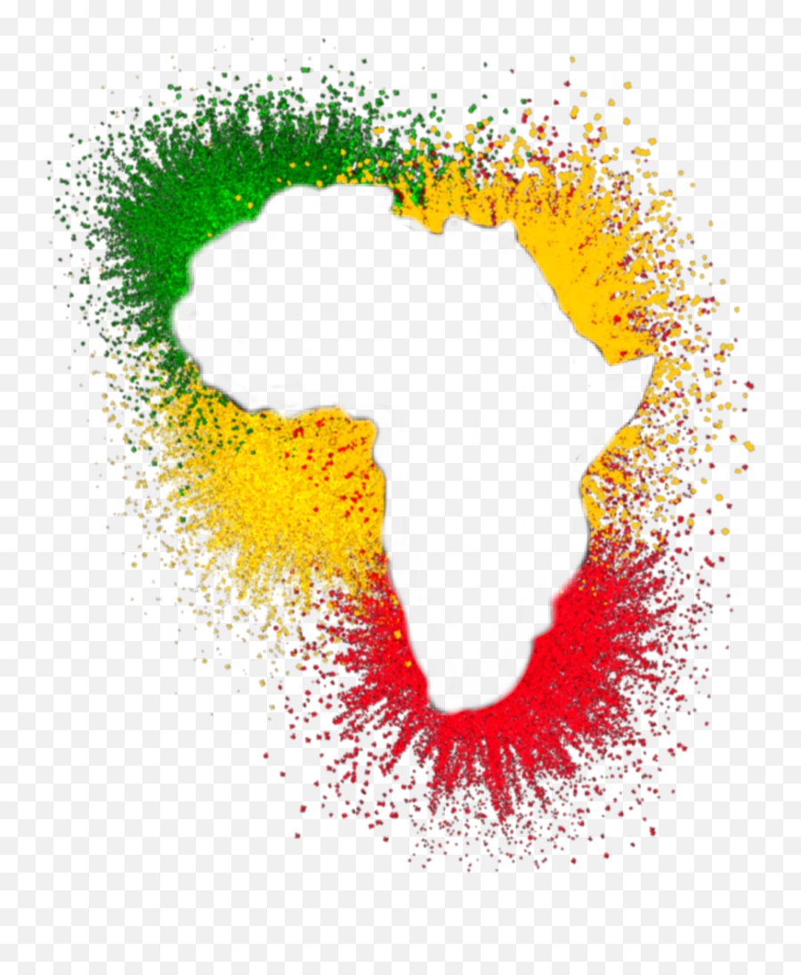 Africa Dubrootsgirlcreation Afrique Vertjaunerouge Rast - Illustration Emoji,Africa Emoji