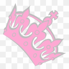 Png Tumblr Tiara Clipart No Background - Pink Crown Transparent Emoji