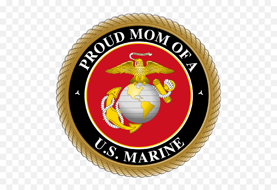 Marine Mom Clipart - Emblem Emoji,Usmc Flag Emoji