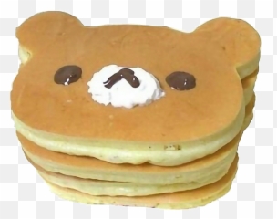 Rilakkuma Bear Pancake Sticker - Japanese Kawaii Food Emoji