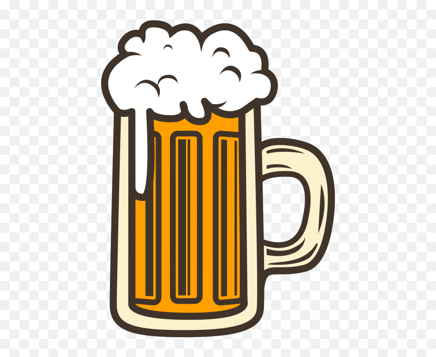 Beer Mug Clipart Free Svg File - Beer Mug Svg Free Emoji,Beer Mug Emoji