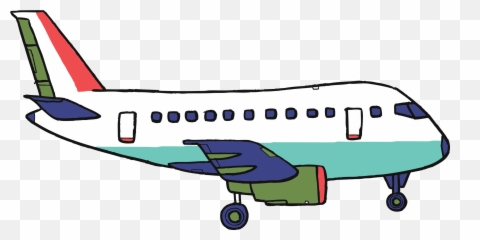 Hd Airplane - Plan Tattoo Transparent Cartoon Png Emoji