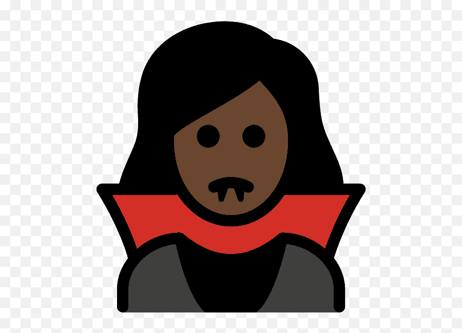 Woman Vampire Emoji Clipart - Emoji,Red Dress Emoji