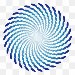 Blue Spiral Clipart - Sport Pattern Click Art Free Download Emoji