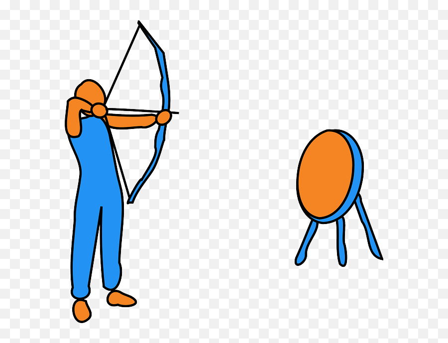 Man Clipart Archery Man Archery - Archery Clipart Animated Gif Emoji,Archery Emoji