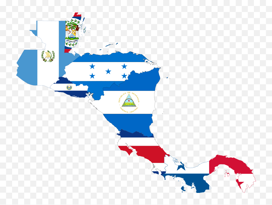 Flag - Flag Map Of Central America Emoji,Guatemalan Flag Emoji