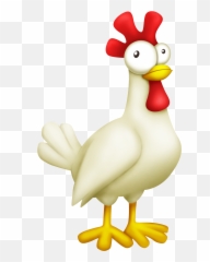 Clipart Chicken Icon Png - Hay Day Emoji