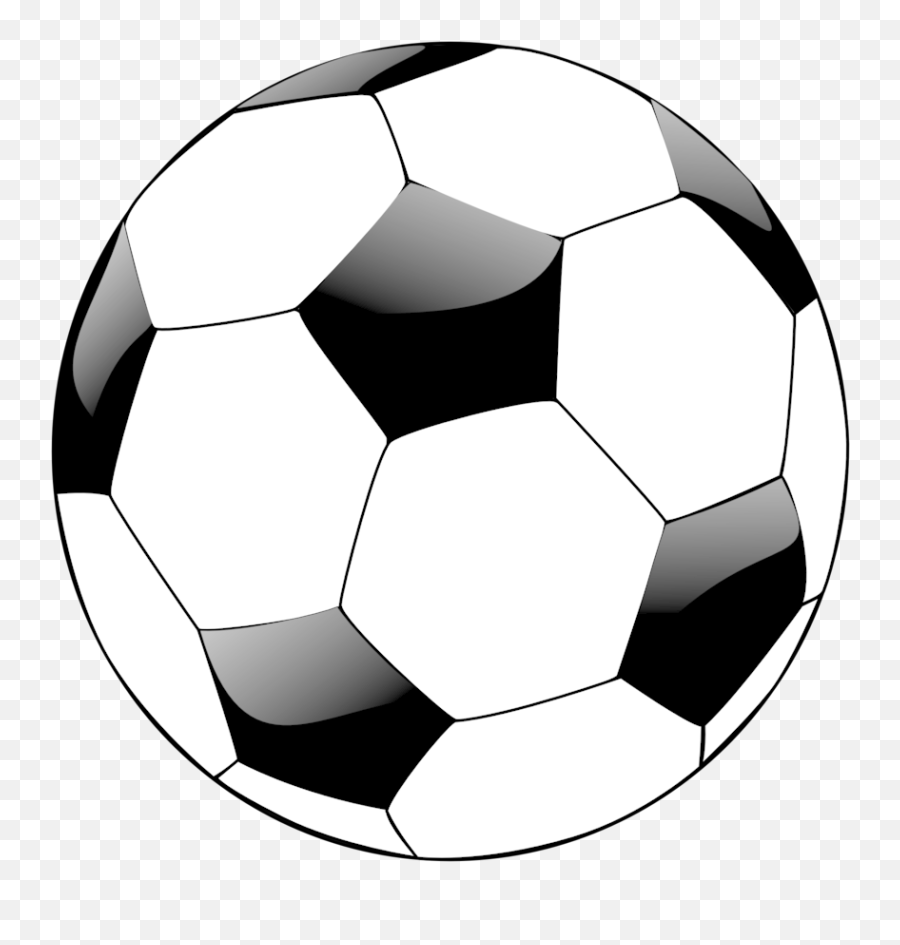Soccer Ball Clip Art 5 - Football Clipart Png Emoji,Soccer Ball Emoji