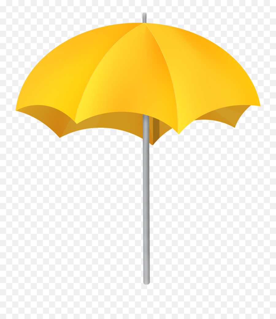 Beachumbrella Umbrella Yellow Summer - Umbrella Emoji,Beach Umbrella Emoji