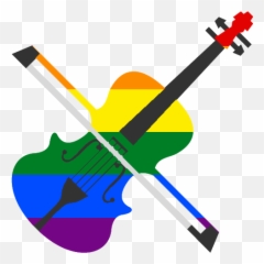 Pride Emojis - Violin,Instrument Emoji