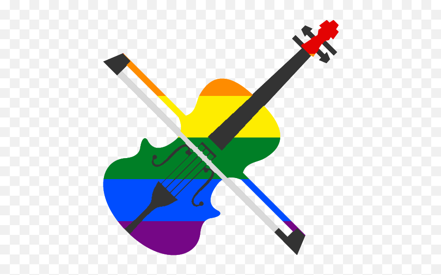 Pride Emojis - Violin,Instrument Emoji