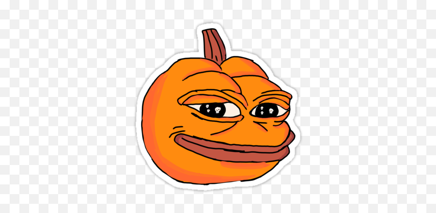 Pepe Vector High Resolution Picture - Transparent Pumpkin Pepe Emoji,Hi Res Emoji