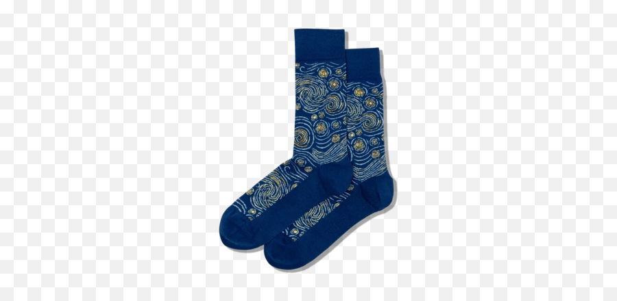 Starry Night Socks - Sock Emoji,Starry Night Emoji