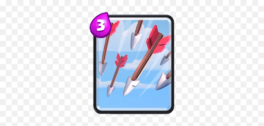 Arrow Common Spell - Clash Royale Arrows Card Emoji,Lightning Bolt Arrow Emoji